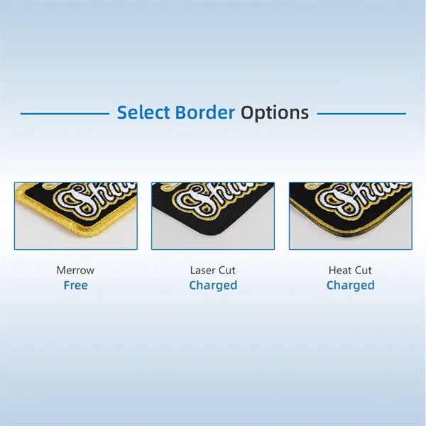 2"-5" Patches Embroidered Coverage 50% - 2"-5" Patches Embroidered Coverage 50% - Image 8 of 10