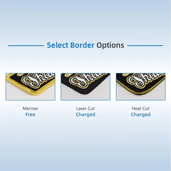 3" Embroidered Sewn on Patches - 3" Embroidered Sewn on Patches - Image 8 of 10