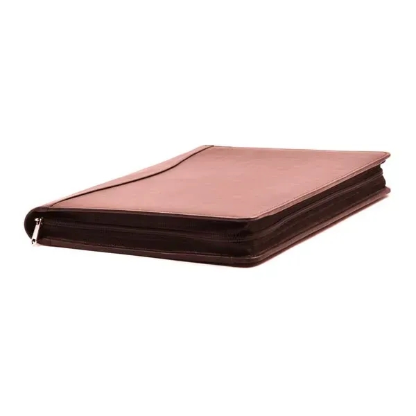 Zippered Portfolio, Smartphone Pocket, 2 Pen Loops - Zippered Portfolio, Smartphone Pocket, 2 Pen Loops - Image 1 of 17