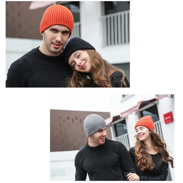 Cold Weather Skull Cap Windproof Beanie Hats - Cold Weather Skull Cap Windproof Beanie Hats - Image 1 of 2