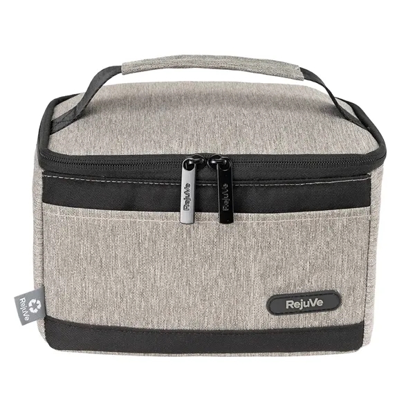 6-Can RejuVe® MILANO Recycled Heather Insulated Cooler Bag - 6-Can RejuVe® MILANO Recycled Heather Insulated Cooler Bag - Image 5 of 7