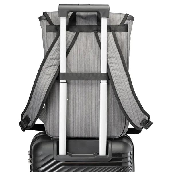 RejuVe® ELEMENT Recycled Heather Modern Travel Backpack - RejuVe® ELEMENT Recycled Heather Modern Travel Backpack - Image 12 of 12