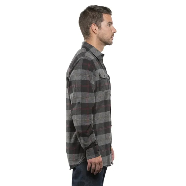 Burnside Men's Plaid Flannel Shirt - Burnside Men's Plaid Flannel Shirt - Image 62 of 138