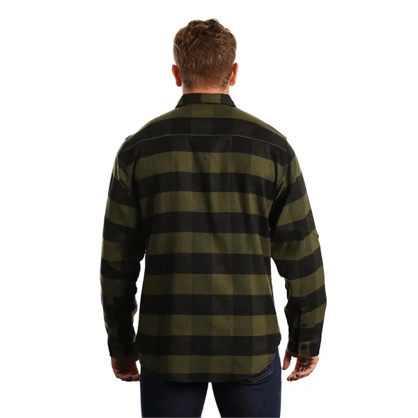 Burnside Men's Plaid Flannel Shirt - Burnside Men's Plaid Flannel Shirt - Image 137 of 138
