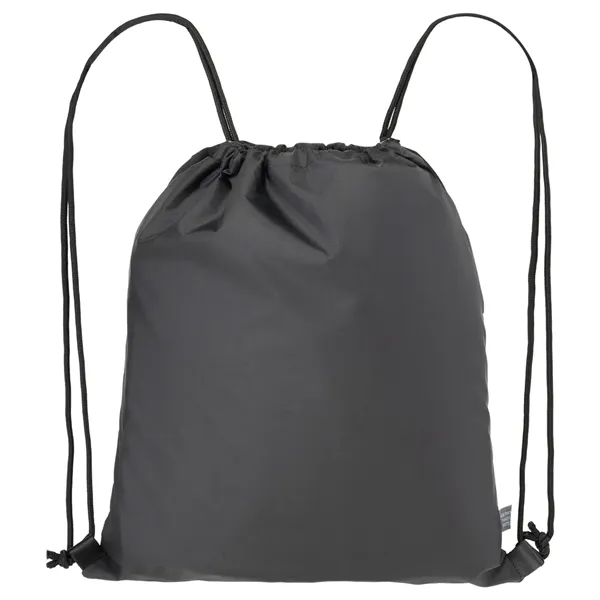 RejuVe® MILANO Recycled Heather Modern Sleek Drawstring Bag - RejuVe® MILANO Recycled Heather Modern Sleek Drawstring Bag - Image 1 of 7