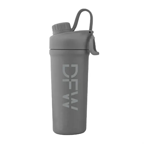 26 oz. Double Wall Stainless Steel Vacuum Ice Shaker - 26 oz. Double Wall Stainless Steel Vacuum Ice Shaker - Image 3 of 11