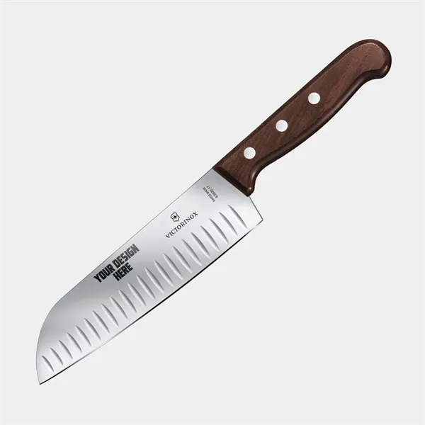 Swiss Army - Victorinox® German Made Wood Santoku Knife - Swiss Army - Victorinox® German Made Wood Santoku Knife - Image 0 of 2