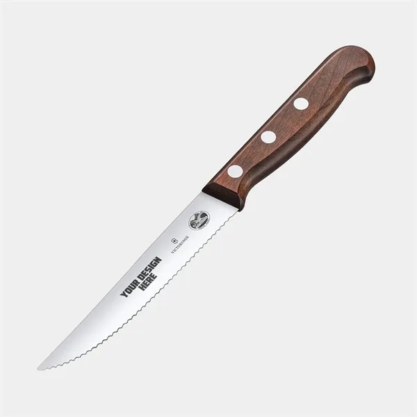 Victorinox® Swiss Made 2-Pc Wood Steak Knife Set - Victorinox® Swiss Made 2-Pc Wood Steak Knife Set - Image 0 of 2