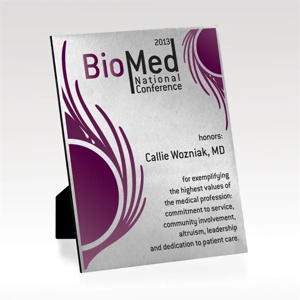 Finesse - Full Color - Metal Plaque