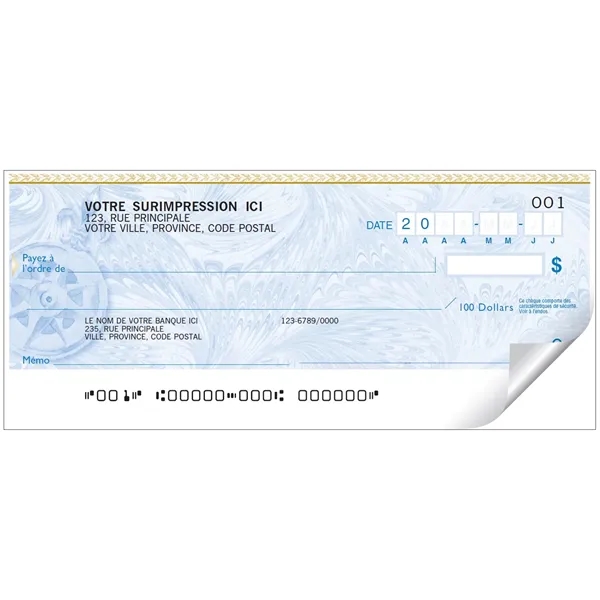 Personal Cheques - Skipper, French - Personal Cheques - Skipper, French - Image 0 of 1