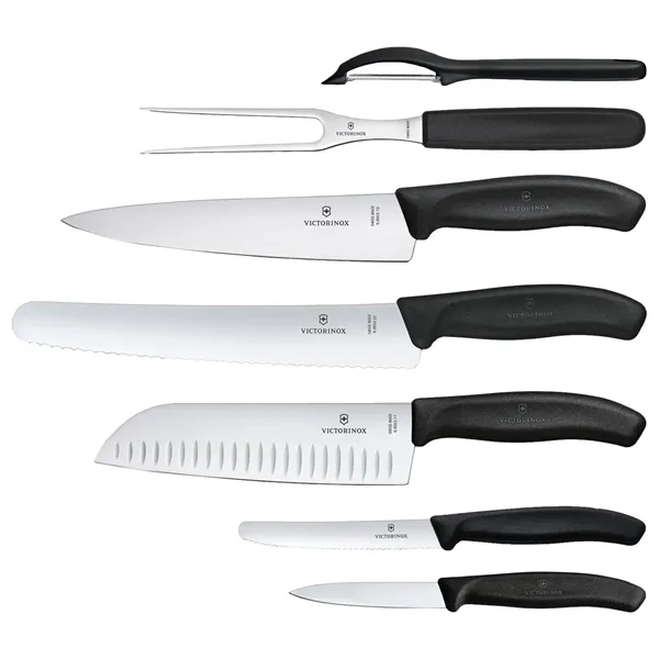Swiss Army-Victorinox® German Made 7-Piece Kitchen Knife Set - Swiss Army-Victorinox® German Made 7-Piece Kitchen Knife Set - Image 2 of 2