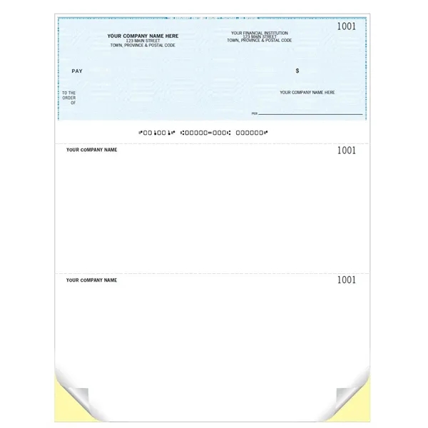 Laser Top Cheque - Laser Top Cheque - Image 0 of 5