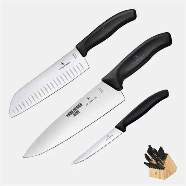 Swiss Army-Victorinox® German Made 22-Piece Block Knife Set - Swiss Army-Victorinox® German Made 22-Piece Block Knife Set - Image 0 of 3