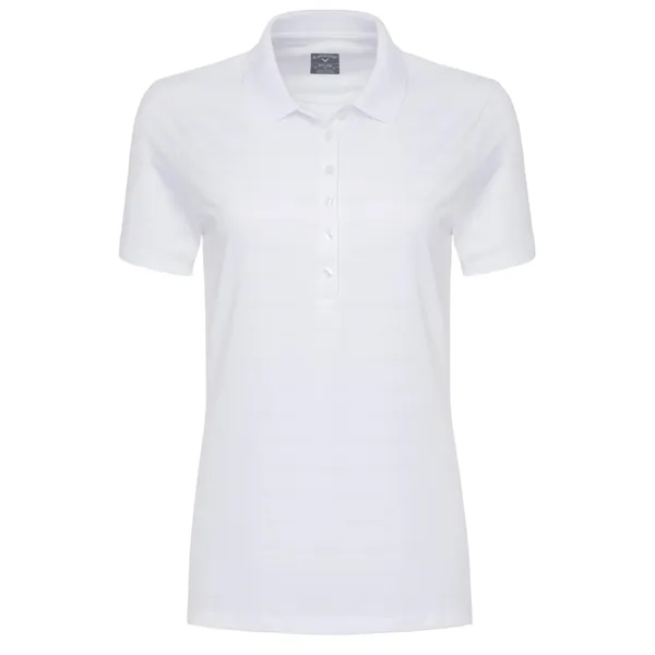 Callaway® Vent Moisture Wicking Women's Polo Shirt - Callaway® Vent Moisture Wicking Women's Polo Shirt - Image 10 of 11