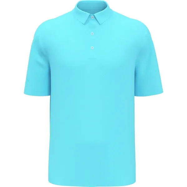 Callaway® Birdseye UPF 50+ Men's Cooling Golf Polo Shirt - Callaway® Birdseye UPF 50+ Men's Cooling Golf Polo Shirt - Image 5 of 9