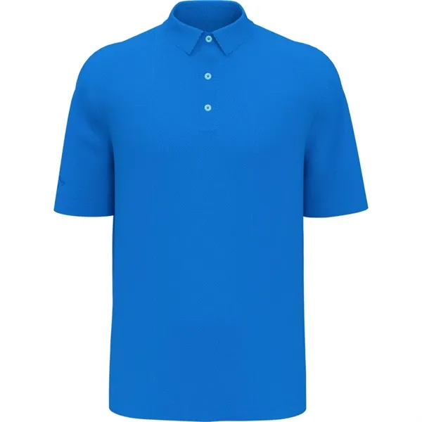 Callaway® Birdseye UPF 50+ Men's Cooling Golf Polo Shirt - Callaway® Birdseye UPF 50+ Men's Cooling Golf Polo Shirt - Image 7 of 9