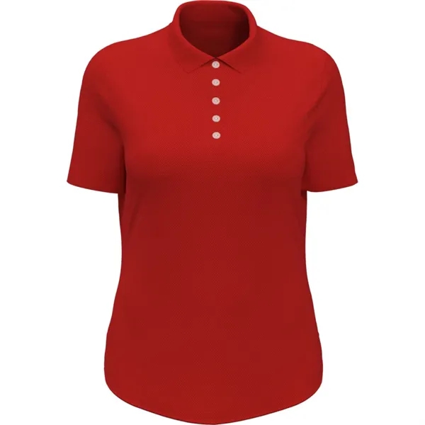 Callaway® Birdseye UPF 50+ Women's Cooling Polo Shirt - Callaway® Birdseye UPF 50+ Women's Cooling Polo Shirt - Image 4 of 9