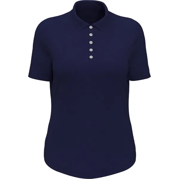 Callaway® Birdseye UPF 50+ Women's Cooling Polo Shirt - Callaway® Birdseye UPF 50+ Women's Cooling Polo Shirt - Image 6 of 9