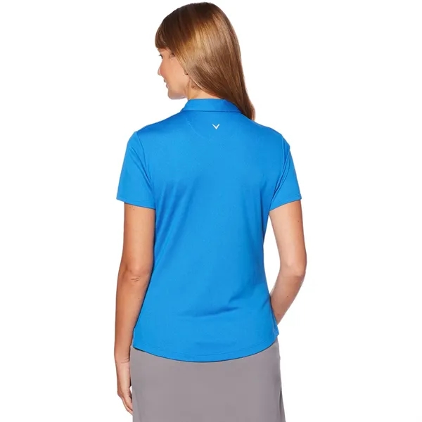 Callaway® Birdseye UPF 50+ Women's Cooling Polo Shirt - Callaway® Birdseye UPF 50+ Women's Cooling Polo Shirt - Image 2 of 9