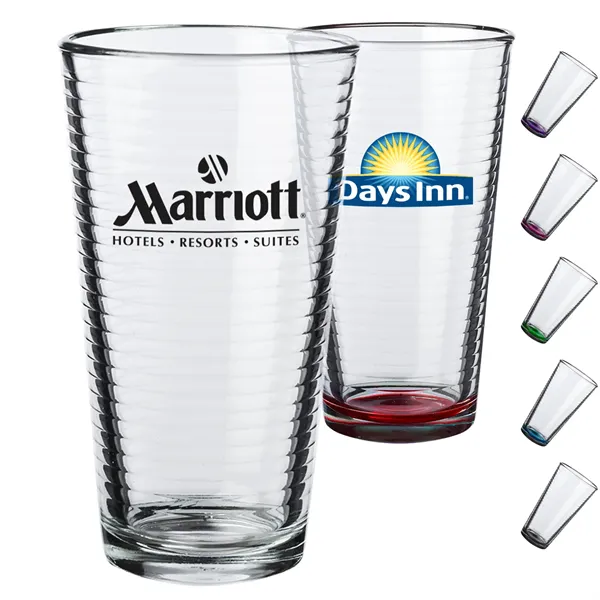 Spiral Pint Glasses, 16 oz - Spiral Pint Glasses, 16 oz - Image 0 of 7