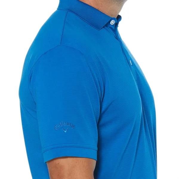 Callaway® Vent Moisture Wicking Men's Ottoman Polo Shirt - Callaway® Vent Moisture Wicking Men's Ottoman Polo Shirt - Image 1 of 9