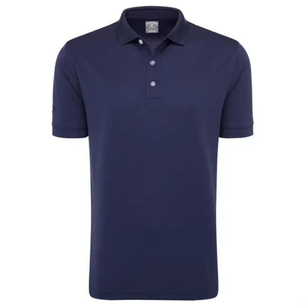 Callaway® Vent Moisture Wicking Men's Ottoman Polo Shirt - Callaway® Vent Moisture Wicking Men's Ottoman Polo Shirt - Image 5 of 9