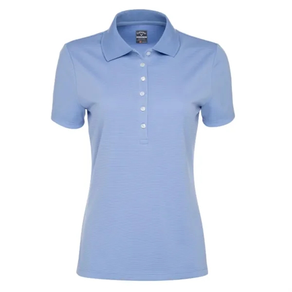 Callaway® Vent Moisture Wicking Women's Ottoman Polo Shirt - Callaway® Vent Moisture Wicking Women's Ottoman Polo Shirt - Image 3 of 8
