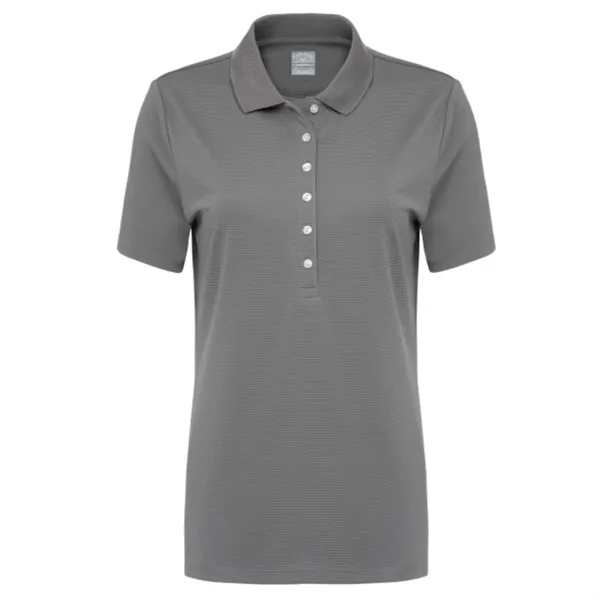 Callaway® Vent Moisture Wicking Women's Ottoman Polo Shirt - Callaway® Vent Moisture Wicking Women's Ottoman Polo Shirt - Image 6 of 8
