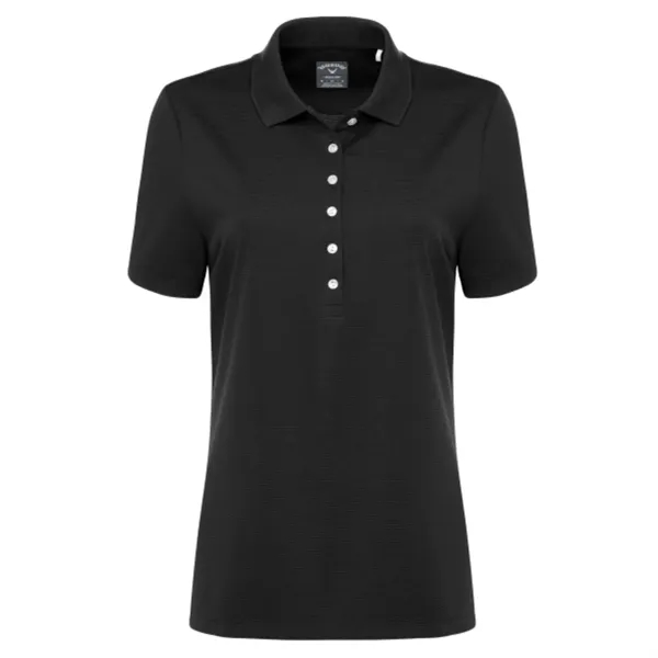 Callaway® Vent Moisture Wicking Women's Ottoman Polo Shirt - Callaway® Vent Moisture Wicking Women's Ottoman Polo Shirt - Image 1 of 8