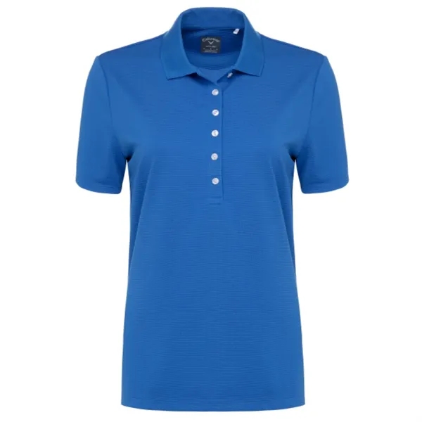 Callaway® Vent Moisture Wicking Women's Ottoman Polo Shirt - Callaway® Vent Moisture Wicking Women's Ottoman Polo Shirt - Image 4 of 8