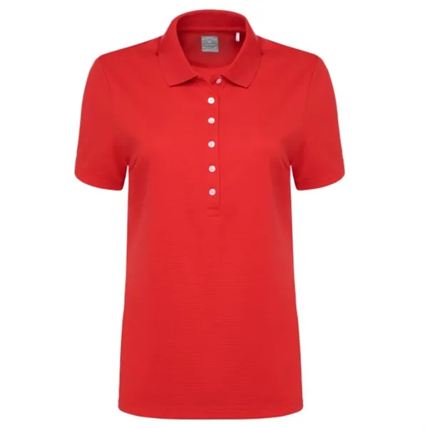 Callaway® Vent Moisture Wicking Women's Ottoman Polo Shirt - Callaway® Vent Moisture Wicking Women's Ottoman Polo Shirt - Image 5 of 8