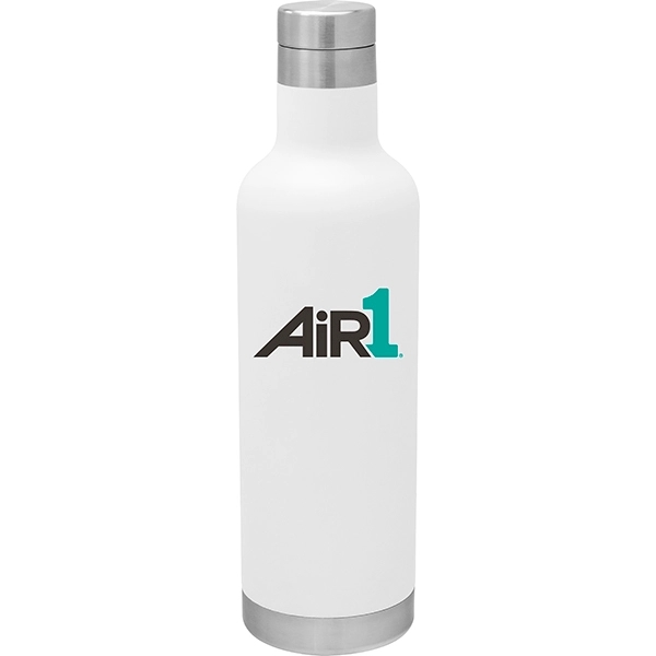 25 oz h2go Noir Stainless Steel Insulated Water/Wine Bottle