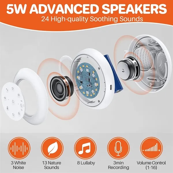 Portable Sleep Instrument White Noise Machine - Portable Sleep Instrument White Noise Machine - Image 1 of 6