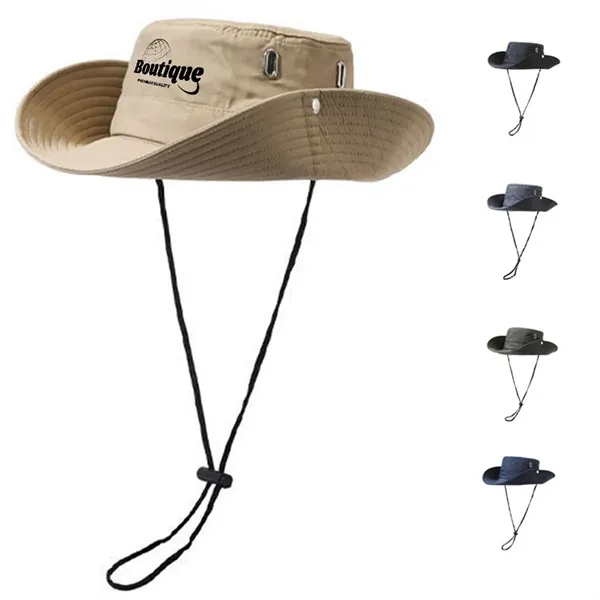 Sun Hats UV Protection Summer Wide Brim Fishing Boonie - Sun Hats UV Protection Summer Wide Brim Fishing Boonie - Image 0 of 2