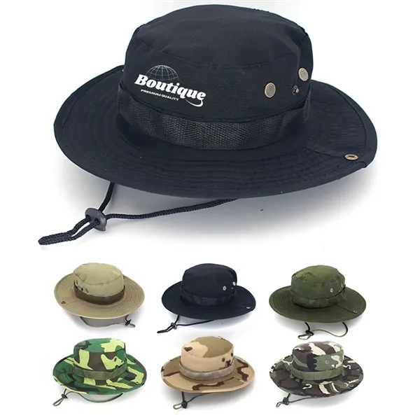Outdoor Sun-Hats Mesh Wide-Brim Beach Hat W/ Ponytail-Hole - Outdoor Sun-Hats Mesh Wide-Brim Beach Hat W/ Ponytail-Hole - Image 0 of 3