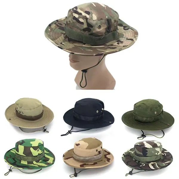 Outdoor Sun-Hats Mesh Wide-Brim Beach Hat W/ Ponytail-Hole - Outdoor Sun-Hats Mesh Wide-Brim Beach Hat W/ Ponytail-Hole - Image 1 of 3