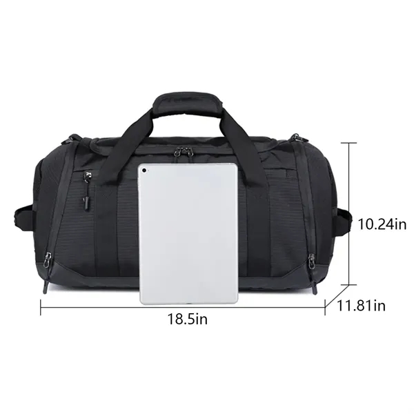 Big Gym Sports Travel Duffel Bag with Shoes Compartment - Big Gym Sports Travel Duffel Bag with Shoes Compartment - Image 1 of 5