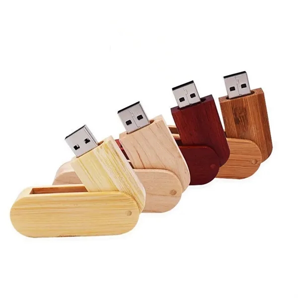 16GB Custom Logo Personalized Text Wood USB Flash Drives - 16GB Custom Logo Personalized Text Wood USB Flash Drives - Image 2 of 3