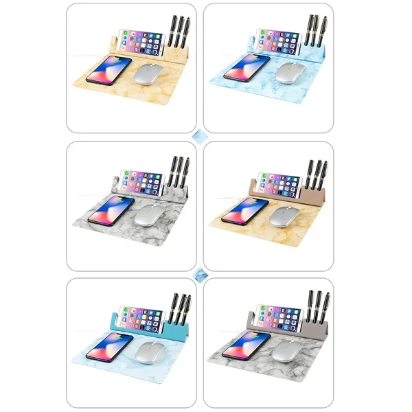 Wireless Charging Gaming Mouse Pad Foldable for Office Home - Wireless Charging Gaming Mouse Pad Foldable for Office Home - Image 8 of 8