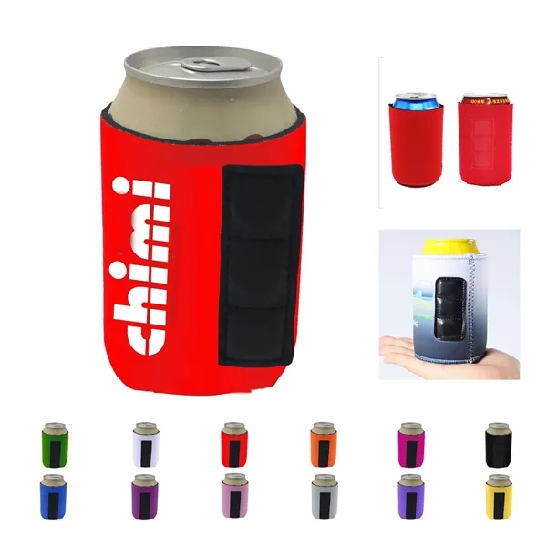 12 Oz Neoprene Magnetic Can Holder - 12 Oz Neoprene Magnetic Can Holder - Image 0 of 3