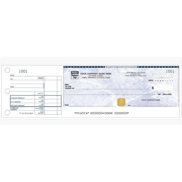 Basic Security Manual Cheques - Basic Security Manual Cheques - Image 0 of 2
