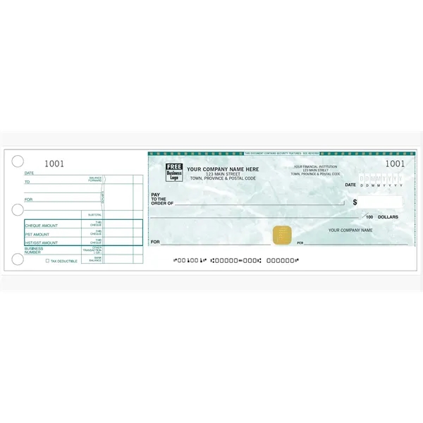 Basic Security Manual Cheques - Basic Security Manual Cheques - Image 1 of 2