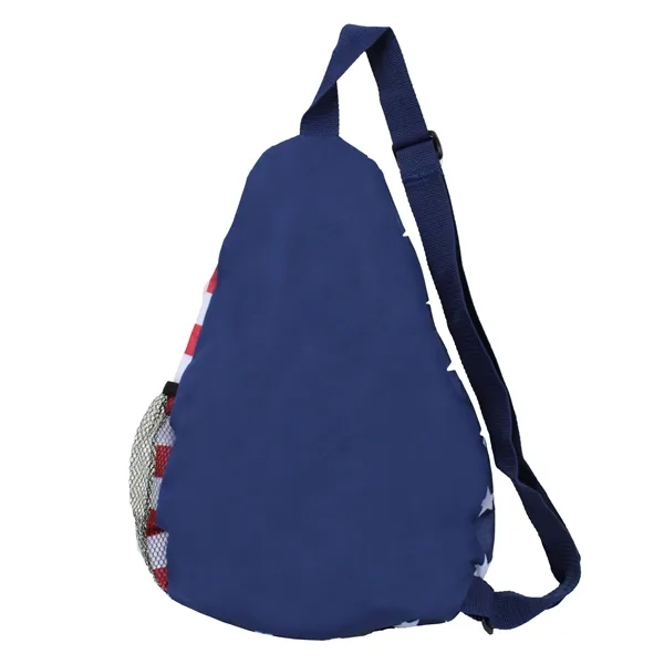 Patriotic Sling Backpack - Patriotic Sling Backpack - Image 3 of 3
