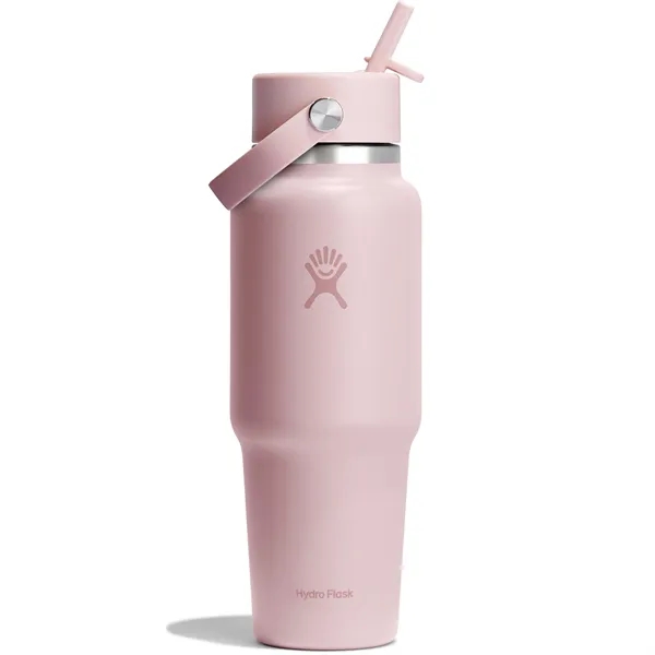 Hydro Flask 32 oz. Wide Mouth Travel Bottle w/Flex Straw Cap - Hydro Flask 32 oz. Wide Mouth Travel Bottle w/Flex Straw Cap - Image 3 of 3