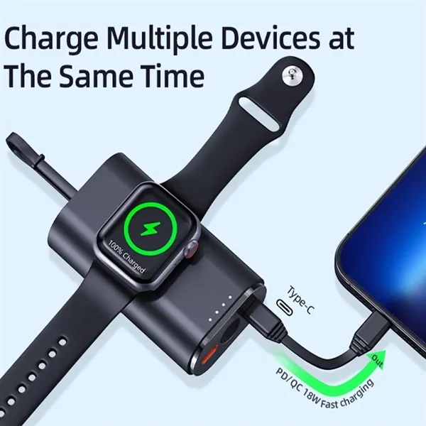 Portable Charger For Apple Watch - Portable Charger For Apple Watch - Image 3 of 6