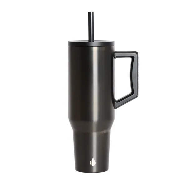 Elemental® 40oz Commuter Tumbler With Handle and Straws - Elemental® 40oz Commuter Tumbler With Handle and Straws - Image 32 of 41