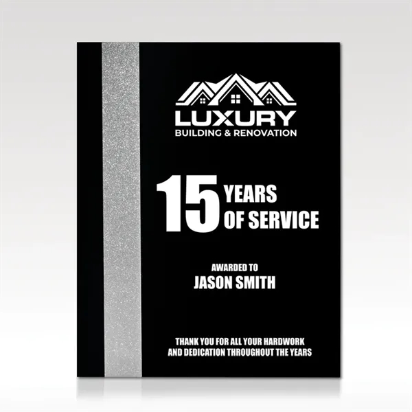 Dichotomy - Gloss Wood & Metal Plaque