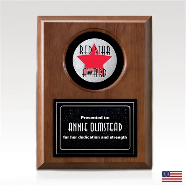 Unitas II - Walnut Plaque - Unitas II - Walnut Plaque - Image 0 of 1
