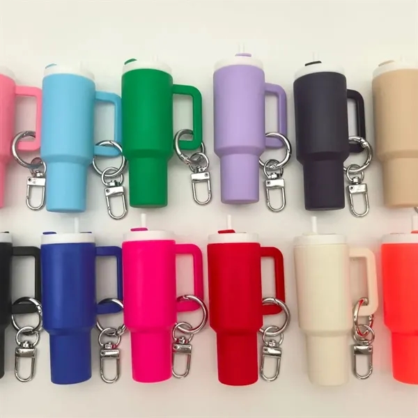 Mini Cup Keychain For Stanley 40 Oz Tumbler - Mini Cup Keychain For Stanley 40 Oz Tumbler - Image 3 of 4