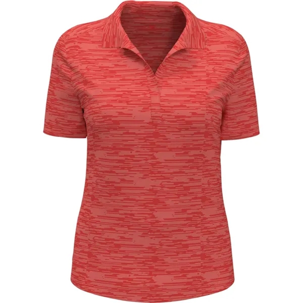 Callaway® Moisture Wicking Broken Stripe Women's Polo Shirt - Callaway® Moisture Wicking Broken Stripe Women's Polo Shirt - Image 2 of 7